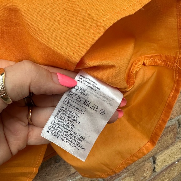 Orange Ruffled Skirt - Picture 3 of 3